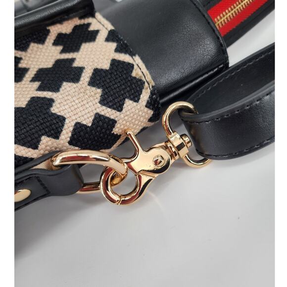 Spartina 449 Daufuskie Island Linen and Leather Weekender Bag - Picture 13 of 16